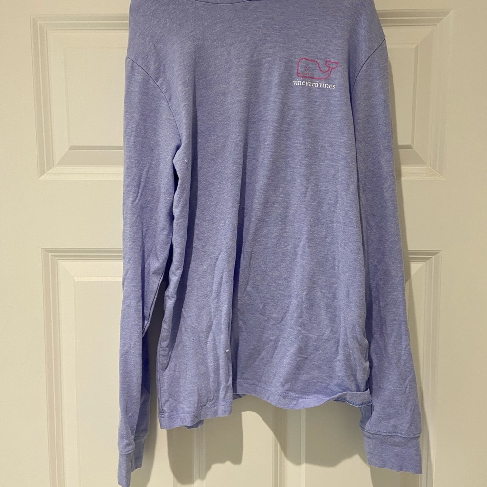 Vineyard Vines Light Purple Long Sleeve Shirt